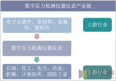 數(shù)字壓力檢測儀器儀表產(chǎn)業(yè)鏈