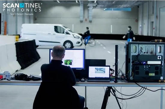 Scantinel Photonics進行FMCW激光雷達模擬測試