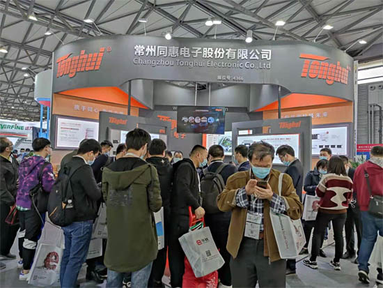 （同惠電子在2021慕尼黑上海電子展現(xiàn)場）
