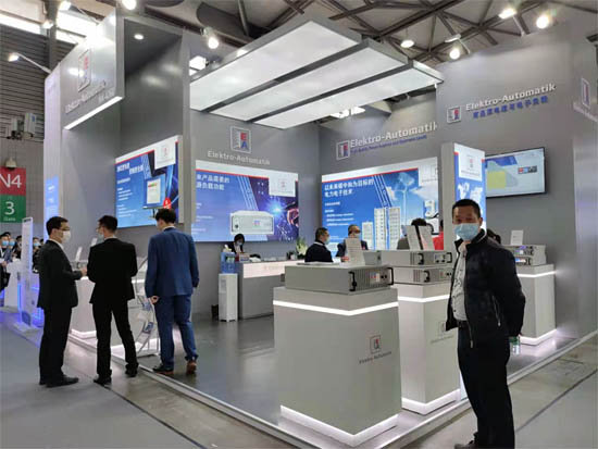 （德國EA電源在2021慕尼黑上海電子展現(xiàn)場）