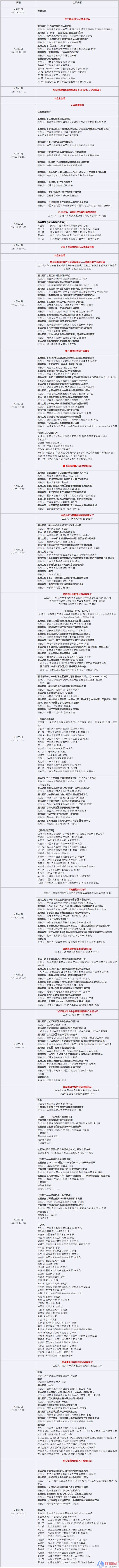2021中國科學(xué)儀器發(fā)展年會 會議日程